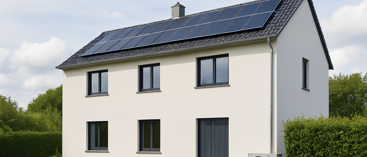 Editoriale Illustration zur Energieberatung und dem individuellen Sanierungsfahrplan (iSFP)